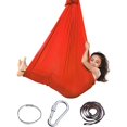 thumbnail image 1 of Therapy swing for children and teenagers, cuddly soft hammock, hanging chair, bed for children, yoga, sensory integration, outdoor camping, 1 of 5