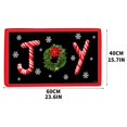 thumbnail image 5 of Tapis de Décoration de Festival de Noël pour Porte d'Entrée Intérieur Extérieur Antidérapant, 5 of 5