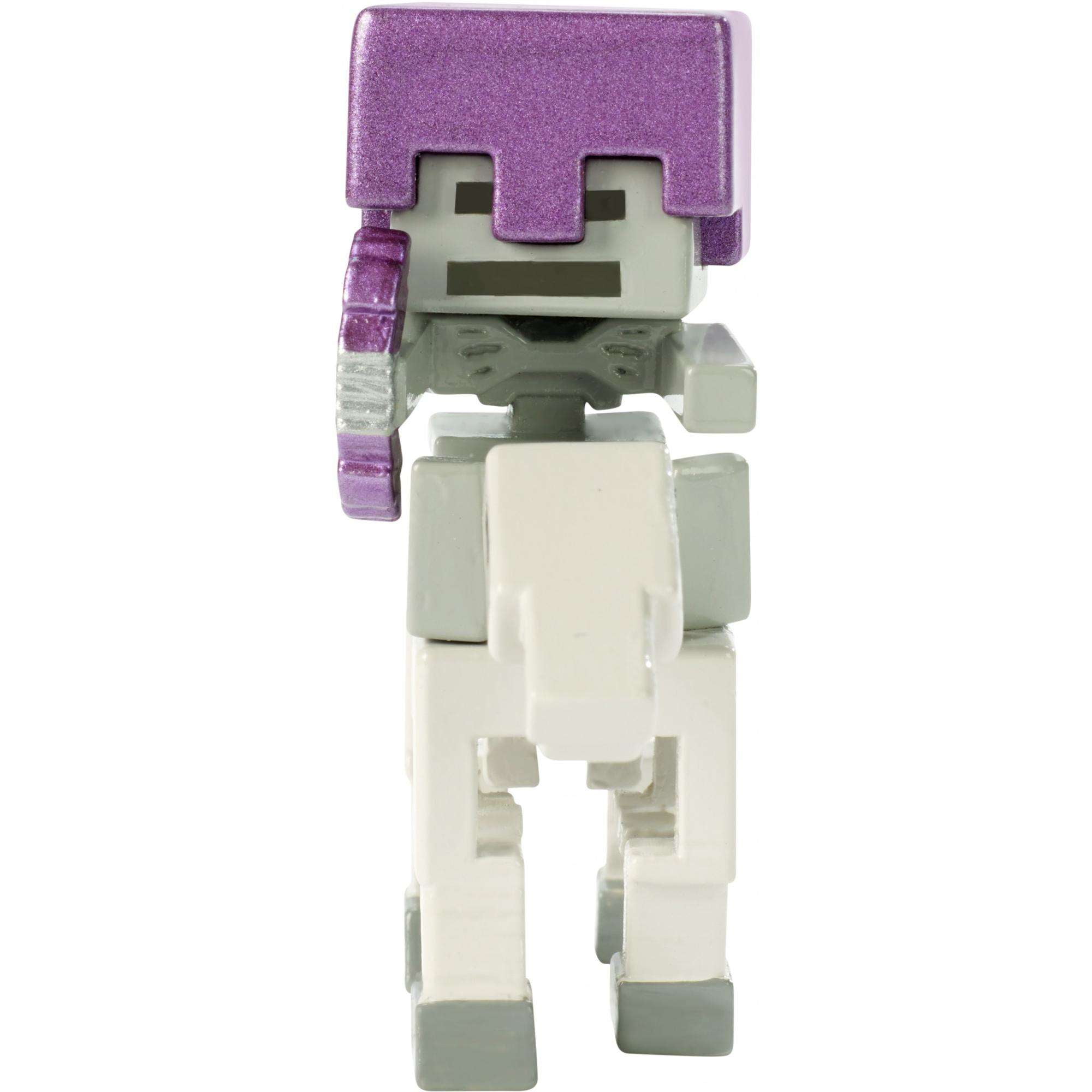 Minecraft Deluxe Mini Figure Skeleton Rider Walmart Com Walmart Com