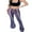 Purple, variant on Bell Bottom Pants for Women Boho Print Stretchy High Waist Flare Yoga Pants Slim Fit Palazzo Leggings Trousers