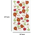 thumbnail image 5 of Serafina Home Farmhouse Fall Decor Kitchen Towels and Pot Holder Set: Colorful Wine Red Green Burnt Orange and White Pumpkins 5 Piece Set, 5 of 5