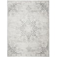 thumbnail image 2 of SAFAVIEH Brentwood Dimitri Floral Bordered Area Rug, 8' x 10', Grey/Ivory, 2 of 7