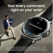 Samsung Galaxy Watch8 Classic 46mm Bluetooth Smart Watch, International Version, White