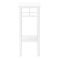 thumbnail image 2 of HomeRoots 489660 28 in. End Table with Shelf White, 2 of 5