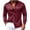 Red, variant on Kezqiaxn White Button Down Shirt Men Long Sleeve Collared Business Work Shirts with Pocket Plus Size Fashion Fall Winter Clothes