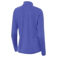 thumbnail image 3 of Women's-Antigua  Heather Royal Chase Elliott Bright Quarter-Zip Top, 3 of 3