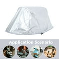thumbnail image 3 of GOOHOCHY Funda Para Asiento De Motocicleta Eléctrica Plateada Con Protección Solar E Impermeable, 3 of 7