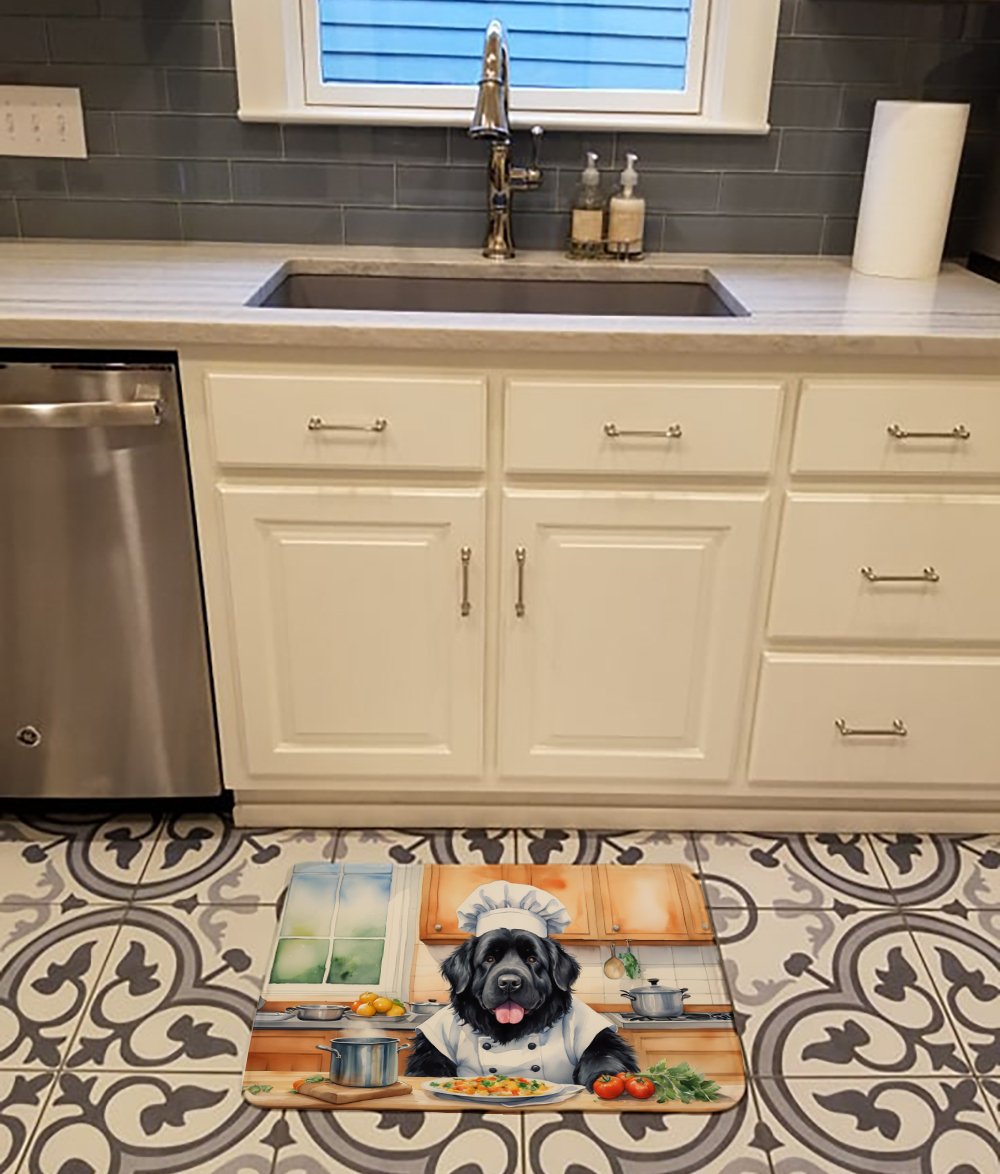 Yorkie Yorkshire Terrier The Chef Memory Foam Kitchen Mat