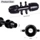 thumbnail image 2 of 20 conectores en T con púas para riego por goteo, tubo de riego de 1/2 pulgada a 1/4 pulgada, ajuste de calidad prémium anticaída (se adapta a diámetro interior de 13 mm/4 mm), color negro, 2 of 4