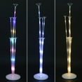 thumbnail image 4 of Balloon Stick Stand - Balloon Holder Cup with Balloon Pole and Flower Stand Base - Table Desktop Centerpiece Decorations for Wedding Birthday Baby Shower Any Party(warm white), 4 of 11