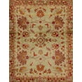 thumbnail image 1 of Ahgly Company Indoor Rectangle Abstract Gold Abstract Area Rugs, 4' x 6', 1 of 6