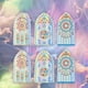 thumbnail image 1 of Pegatinas de Ventana Soledad Vintage Decorativas DIY álbum de Recortes, 1 of 10