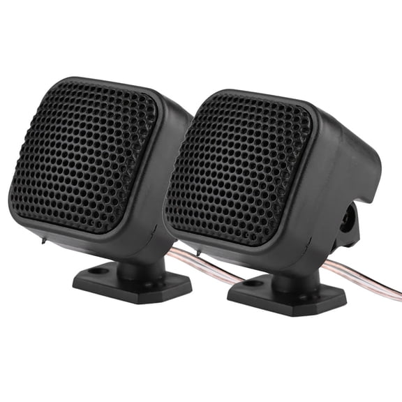 Kritne 2pcs Car Small Square Speaker Loud Audio Music Tweeter Loudspeaker 500W, Audio Speaker, Super Power Loudspeaker