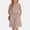 Khaki, variant on Gamivast Dresses for Girls Linen Sleeveless Peter Pan Collar Cute Dress A Line Gathered Waist Knee Length Skater Dress Pockets Solid School Holiday Sundress Khaki 6 Years