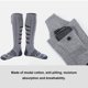 thumbnail image 2 of Calcetines calefactables Calefacción de invierno eléctrica lavable para hombres y mujeres (gris), 2 of 7