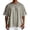 A-Khaki690, variant on Men's Oversized Solid Tee Crew Neck Short Sleeve Bright Blue Cotton T-Shirt Relaxed Fit Casual Everyday Going Out Shirt