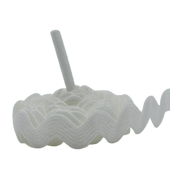 LEXSOMEO 1 Pairs Wavy S-Shaped Fat Shoe Laces Wide Thick Shoelaces For Sneakers Boots Flat Replacement Shoelaces For Kids Adults Elderly 120cm 0.5cm Wide