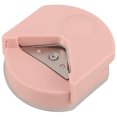 thumbnail image 1 of UPOUART Corner Trimmer Para Papel Rosa Con Material Metálico Y PP Ideal Para Recortar Fotos En Casa, 1 of 7