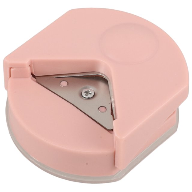 UPOUART Corner Trimmer Para Papel Rosa Con Material Metálico Y PP Ideal Para Recortar Fotos En Casa