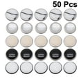 thumbnail image 4 of MasteelfCA 50pcs Metal Press Stud Clothes Snap Fastener Sewing Fastener Clothing Accessories Press Button (Random Style), 4 of 8