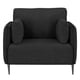 thumbnail image 1 of Sillón Klint 1 Plaza Negro, 1 of 7