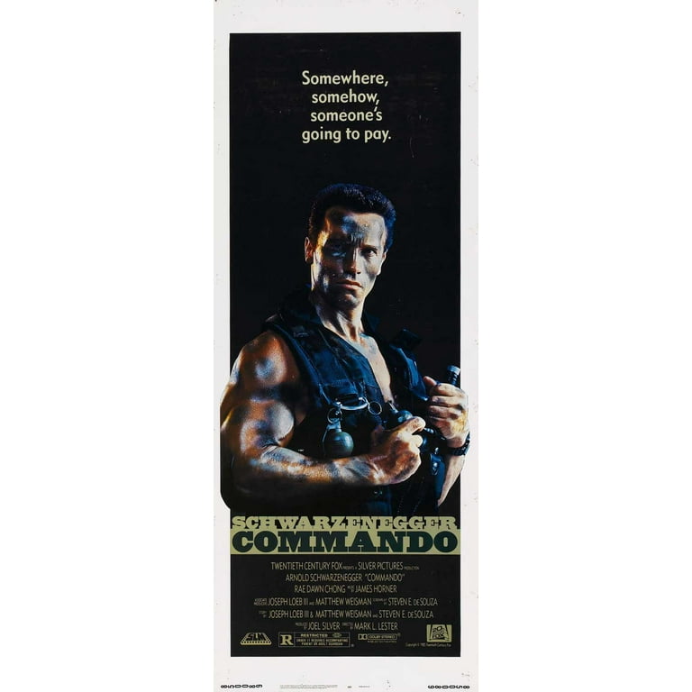 Fotografia 1985 Commando Arnold Schwarzenegger Vernon Wells 20th