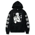 thumbnail image 2 of Jujutsu Kaisen Itadori Yuji print fashion plus fleece hooded hoodie, 2 of 8
