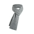 thumbnail image 6 of Moocorvic Gifts for Women Beanie Hat Scarf Gloves Set of 3, Winter Warm Long Scarf Neck Warmer Touchscreen Gloves(Gray), 6 of 8