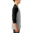 thumbnail image 2 of Jerzees Men's and Big Men's Soft Sleeve Tri-Blend Baseball T-Shirt - 2 Pack, Up To Size 2XL, 2 of 5
