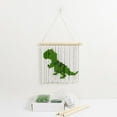 thumbnail image 1 of de Material de tapicería de de DIY de dibujos animados borla con colgante de pared para la decoración de de Dinosaurio perfecl tapiz de cuentas, 1 of 7