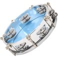 thumbnail image 4 of YISITIAN Tambourin 8 Po Double Rangée Clochettes Tambourin à Main Instrument de Percussion (Bleu) CJ919-68998, 4 of 9