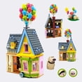 thumbnail image 2 of Bloques de construcción de la casa de globos de Disney Pixar para niños, juguete de ladrillos para armar, serie Friends, ideal para regalo de cumpleaños, código 43217, 2 of 3