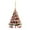 B, variant on PEIBang Christmas Tree Ornament 2025,2D Flat Acrylic Christmas Tree Ornaments,Decorative Hanging Ornament for Home Decoration