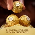thumbnail image 5 of Ferrero Rocher Gourmet Hazelnut Milk Chocolate Valentine’s Day Gift Box, 12 Individually Wrapped Chocolates for Gifting, 5.3 oz, 5 of 16