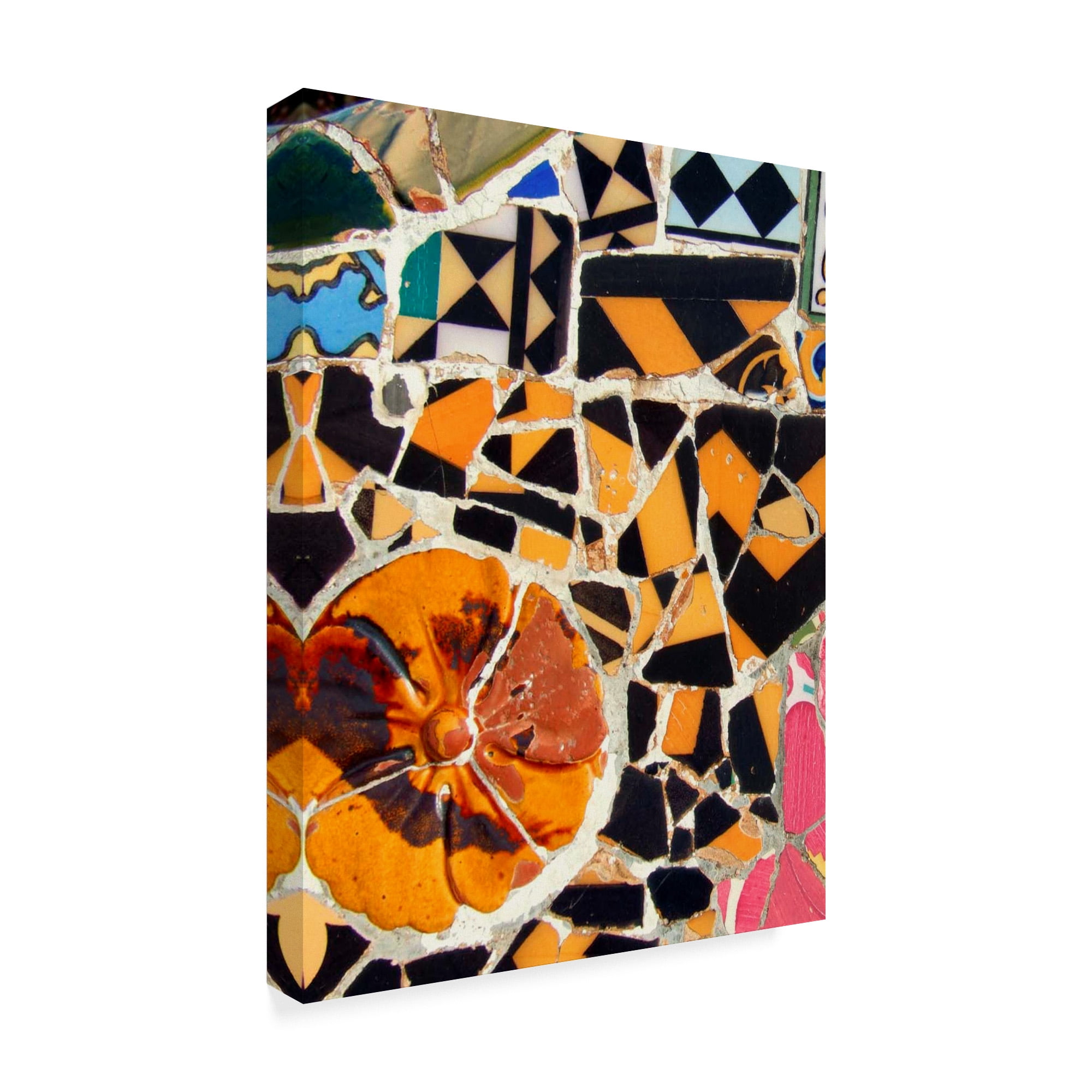 Trademark Fine Art 'Mosaic Fragments IV' Canvas Art by Vision Studio