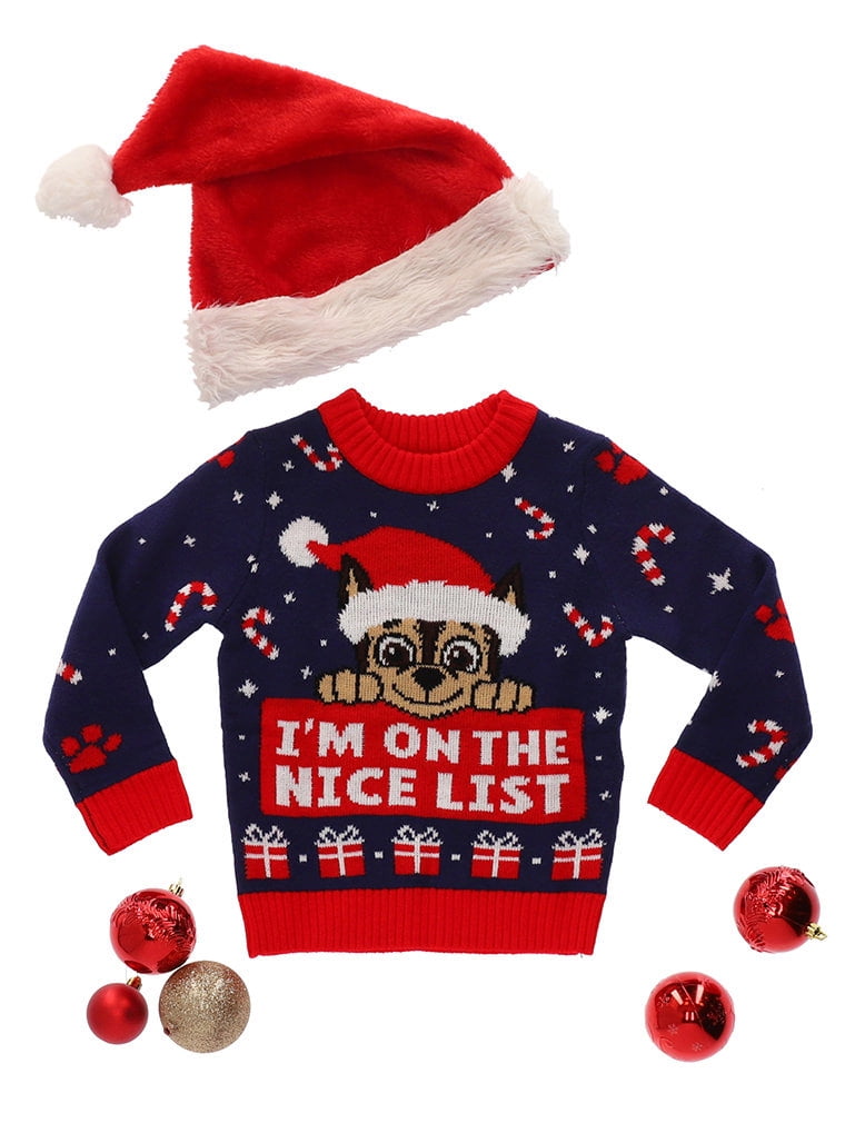 Paw patrol ugly cheap christmas sweater