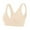 Beige, variant on Women Maternity Nursing Sleep Bra Pregnant Women's Underwear Sleep Bra Postpartum Cross Breastfeeding Bra Cotton Breastfeeding Bralette