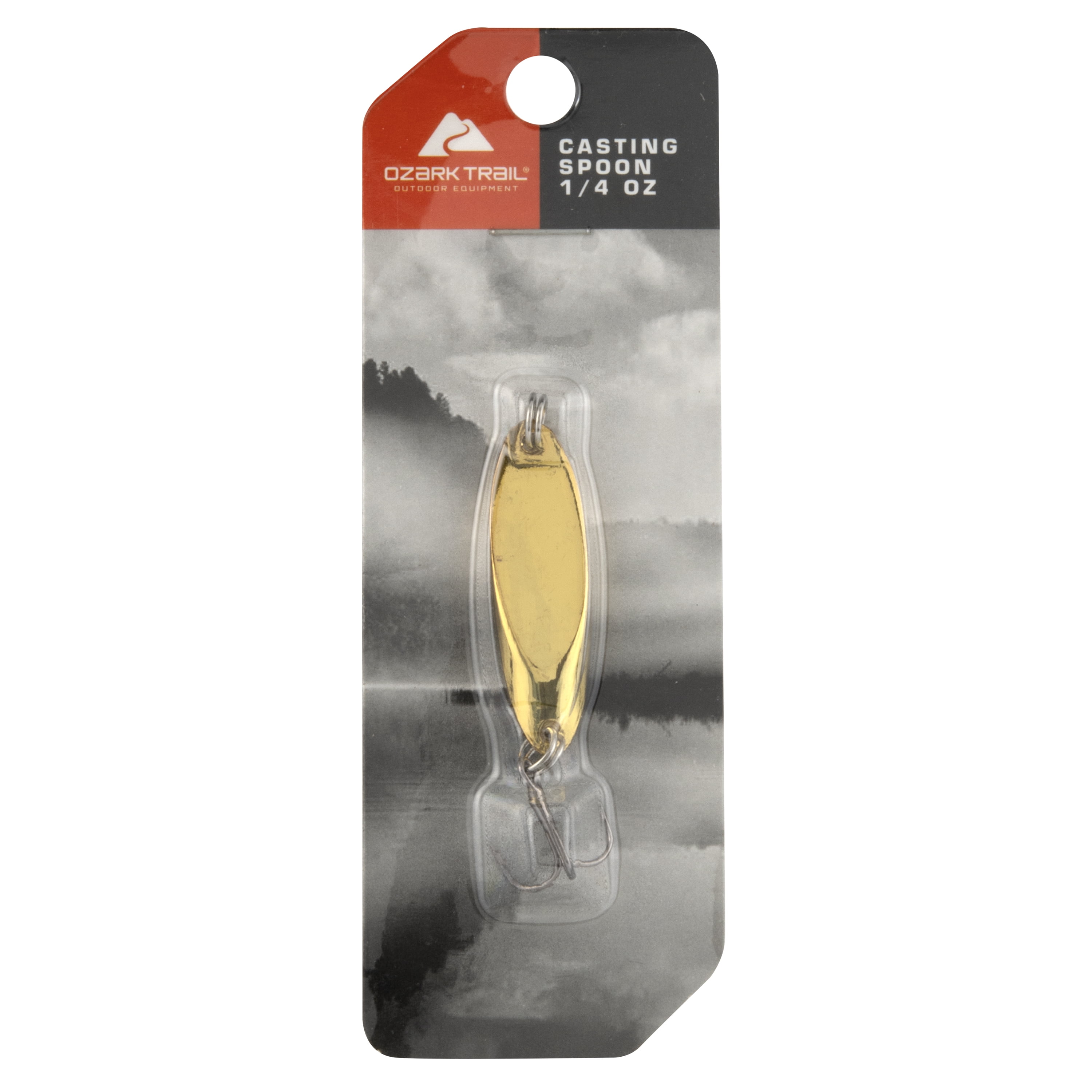 Ozark Trail 1/4 oz Gold Casting Spoon Fishing Lure