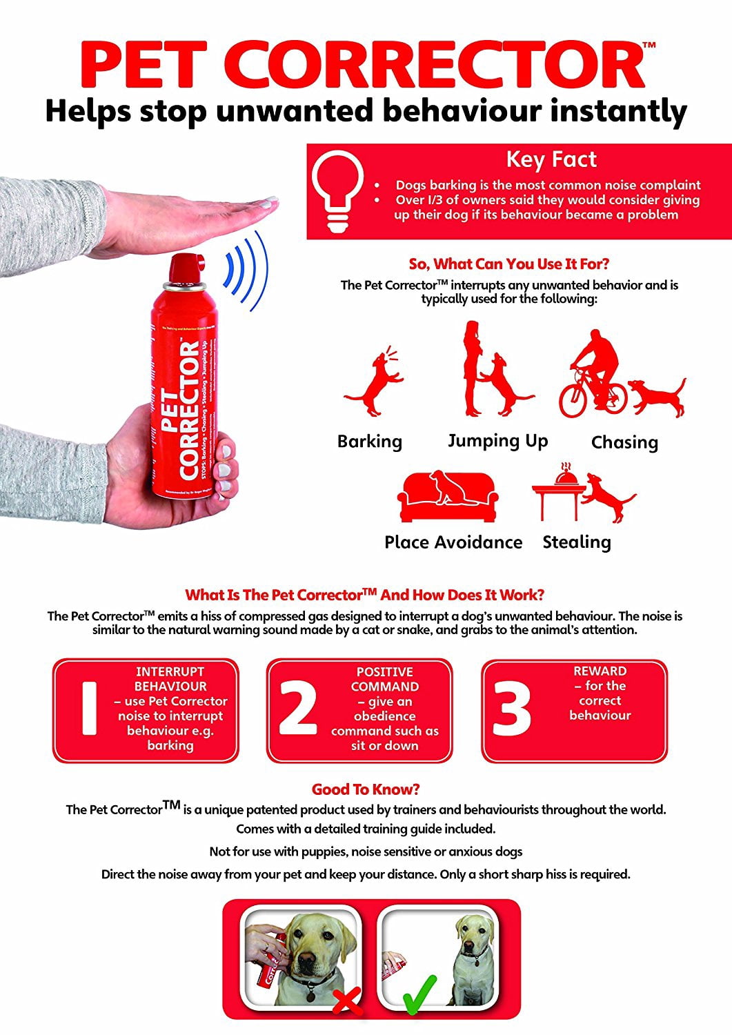 pet corrector sound