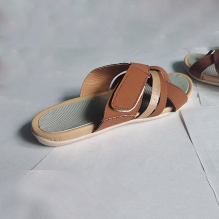 

Youmylove Women Slide Slippers Fashion Casual Wedges Cross Hollow Out Round Toe Slippers Slip On Shoes Leisure Comfort Cozy Daily Walking