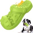 thumbnail image 1 of Dsseng Dog Chew Toys Indestructible - Squeaky Interactive Dog Toys for Teeth Cleaning, Rubber Dog Chew Toy with Beef, 1 of 7