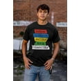 thumbnail image 4 of Autism Different Disability Awareness Men's Graphic T Shirt Tees Brisco Brands X, 4 of 4