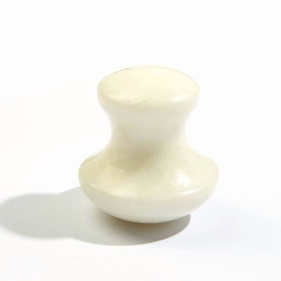 Mushrooms Shaped Gua Sha Tool Made Of Rose Quartz Ergonomic Face And Body Massage Roller Portable For Wrinkle Reduction Eye Care And Relaxing Massage