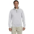 thumbnail image 2 of Jerzees Mens NuBlend Super Sweats Crew Sweatshirt, S, Ash, 2 of 6