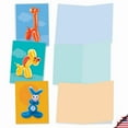 thumbnail image 5 of The Best Card Company - 20 Note Cards Blank Assortment (4 x 5.12 Inch) (10 Designs, 2 Each) - Balloon Babies AM7045OCB-B2x10, 5 of 6