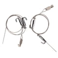 thumbnail image 2 of Picture Rail Hanging System,2pcs Picture Rail Hanging Adjustable Picture Hanging Wire Picture Hanging Wire Kit Leading Edge Technology, 2 of 14