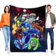 thumbnail image 1 of Mega Man anti-pilling, suave, ligera, esponjosa y acogedora de lujo para hogar y cocina – Perfecta para niños y adultos, 100 x 150 cm, 1 of 6