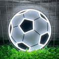 thumbnail image 1 of Letrero de neón de fútbol Ecluloriven regulable de 32 cm, luz LED, 1 of 8
