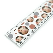 Little Pig Piggy 12 Inch Standard and Metric Plastic Ruler