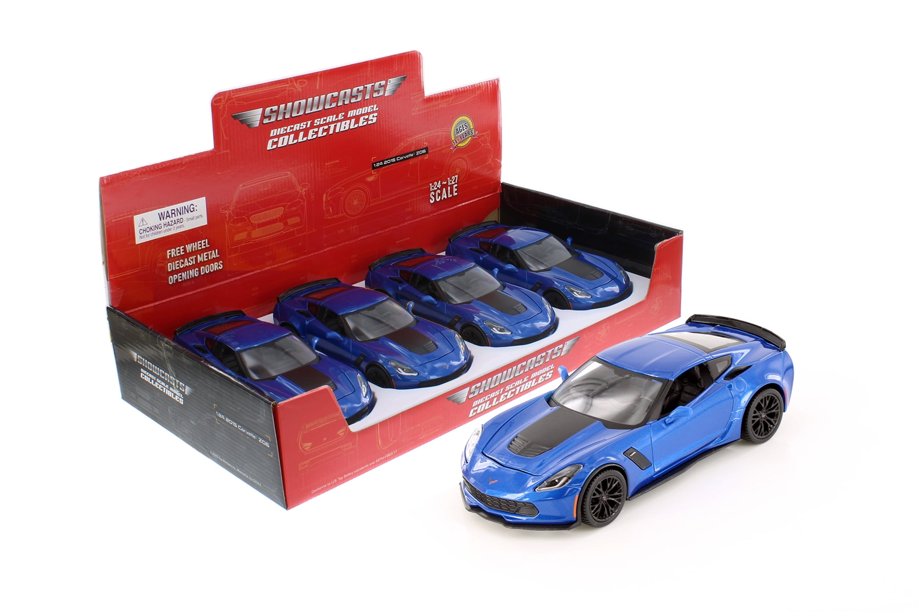 2001 Chevrolet Corvette Z06 diecast model car 1:18 scale die cast